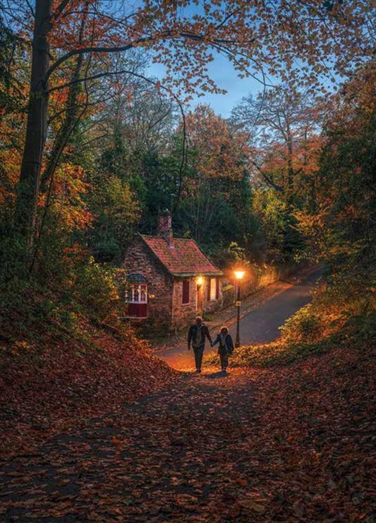 Romantic Autumn Walk in Durham.