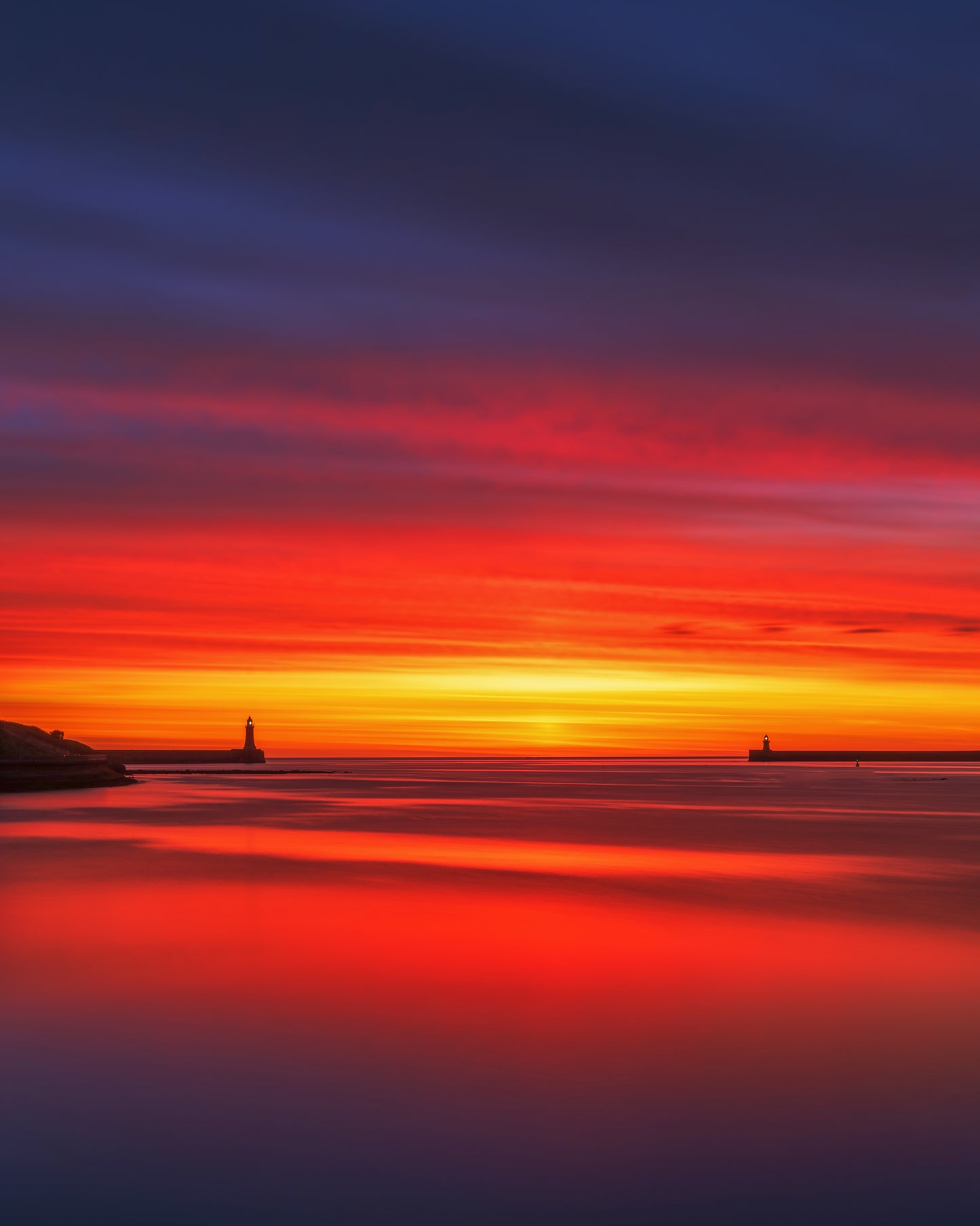 A vibrant scene from The Mouth of the Tyne