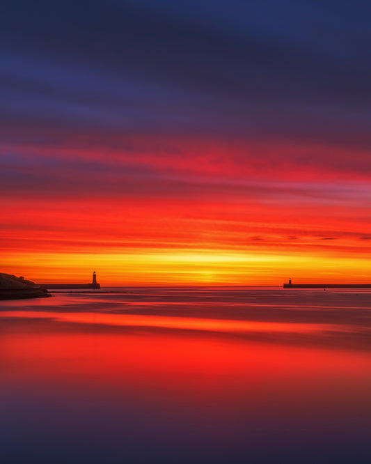 A vibrant scene from The Mouth of the Tyne
