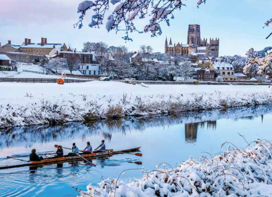 A snowy Scene in Durham