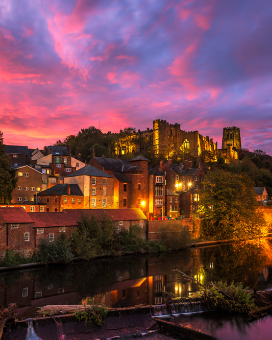 Beautiful Durham at first light.