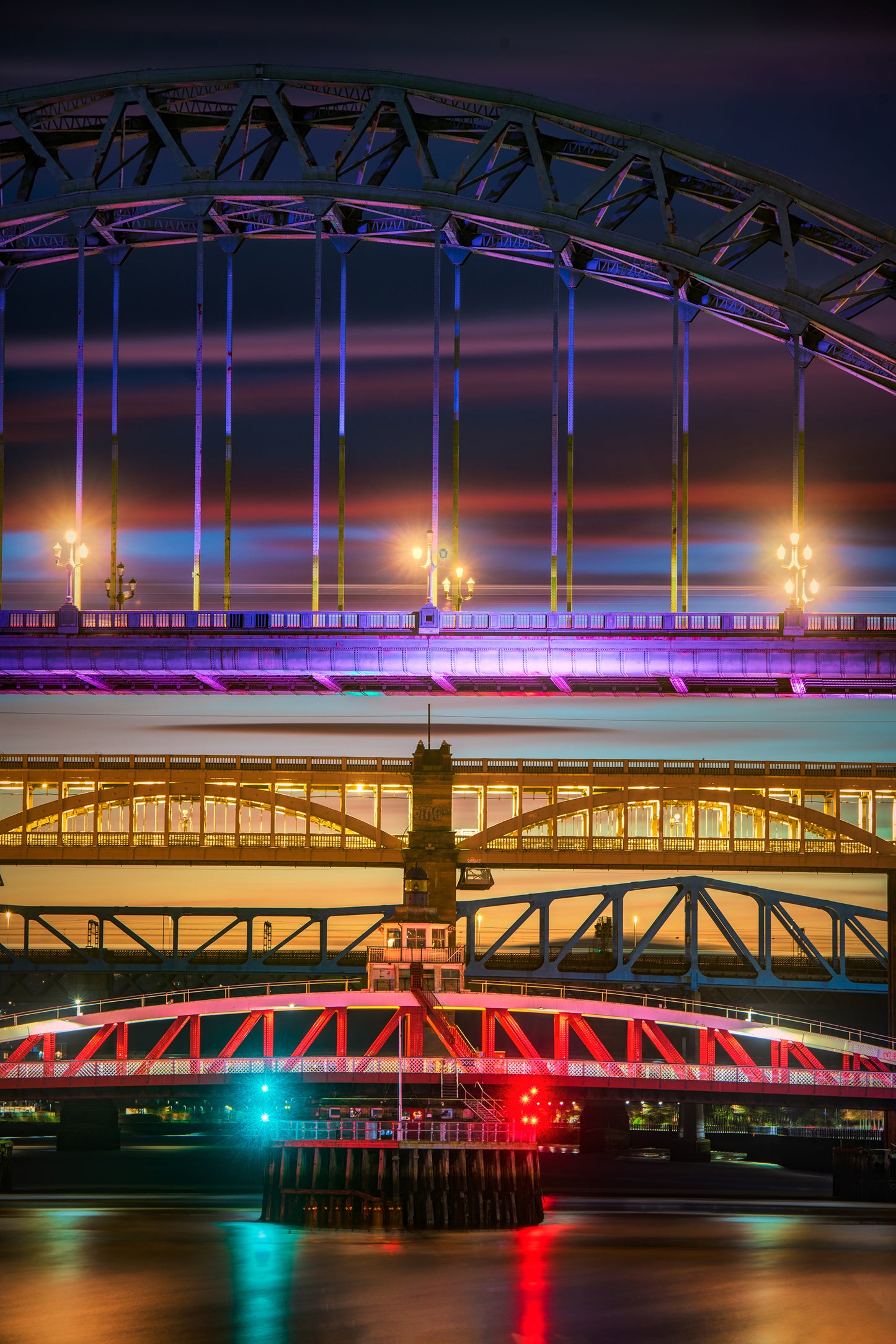 Newcastle Bridges