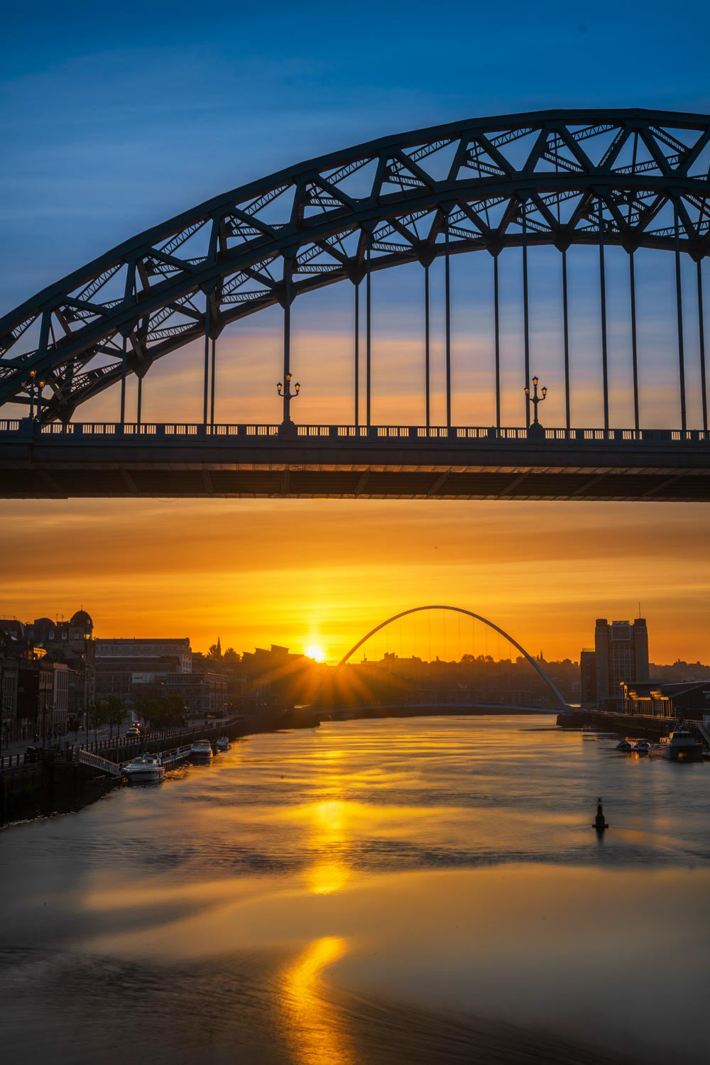 Quayside sunrise.