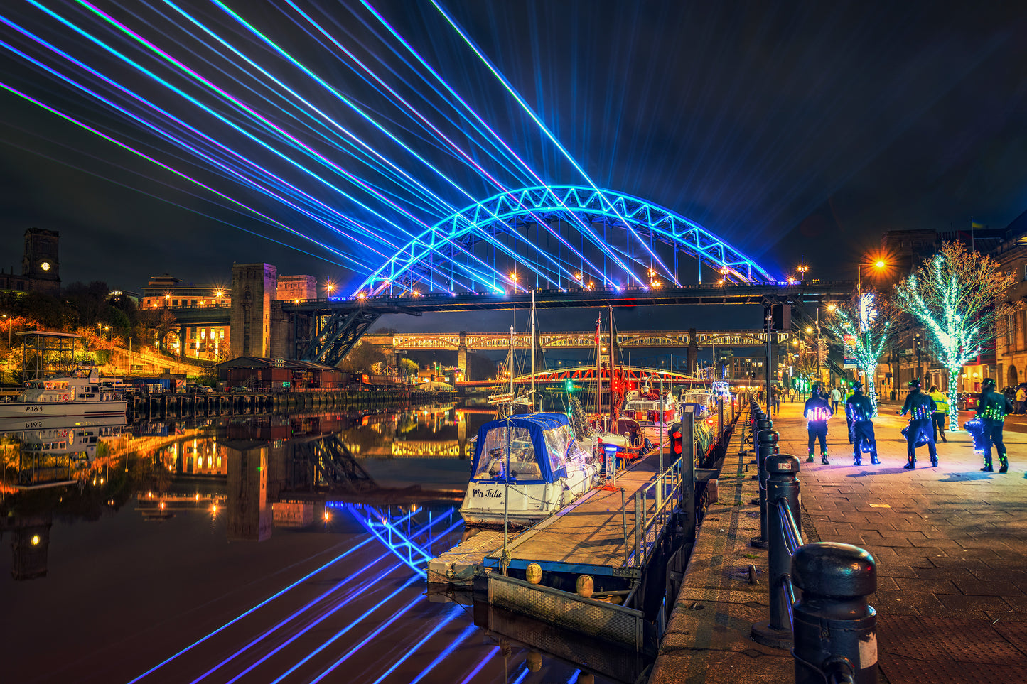 Newcastle Laser Festival.