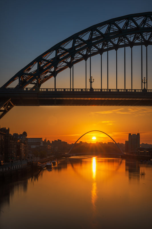 Tyne Bridge Sunrise.